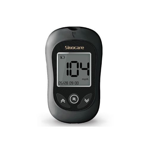 Глюкометр для больниц - Gold AQ Plus - Sinocare - с автопрокалывателем