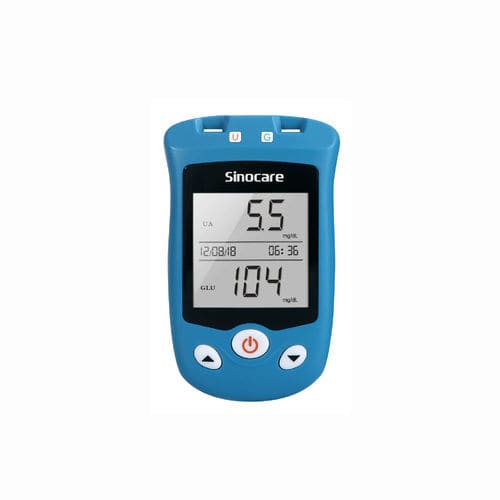 Автоматический глюкометр - Safe AQ UG - Sinocare - мочевая кислота / с самокодированием