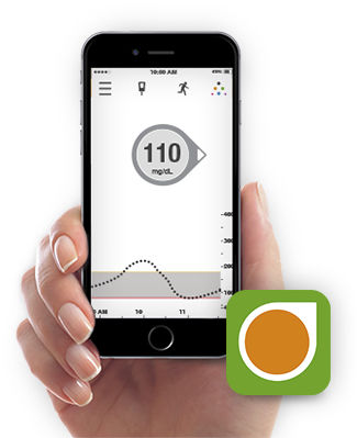 Приложение iOS для мониторинга - Dexcom G5™ Mobile App - Dexcom - для обмена информацией / медицинское