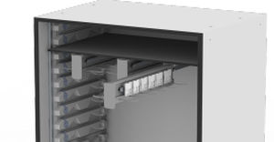 Опора для оборудования для катетеров - SUPPORT MMSlog® - MEDICAL MODULAR SYSTEM S.A. (MMS) - модульная / двойная / с полками