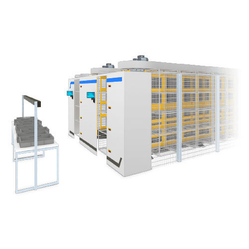 Система управления и хранения для передачи данных - MMSlog AUTOMATED - MEDICAL MODULAR SYSTEM S.A. (MMS) - логистическая / для больниц