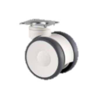 Колесо для медицинской тележки - SW594012504 - MEDICAL MODULAR SYSTEM S.A. (MMS) - с тормозом