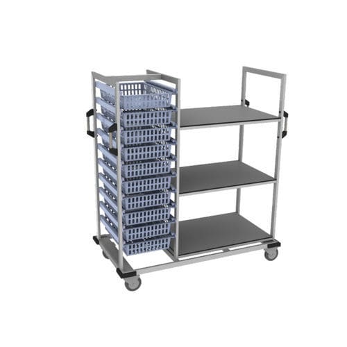Медицинская тележка - CT431000000 - MEDICAL MODULAR SYSTEM S.A. (MMS) - для больниц / для общего применения / для гипса