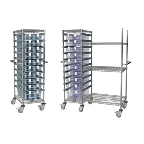 Тележка для общего применения - MyModularStorage® - MEDICAL MODULAR SYSTEM S.A. (MMS) - транспортная / логистическая / для хранения