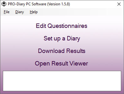 Медицинское программное обеспечение - PRO-Diary - CamNtech - для анализа / Windows