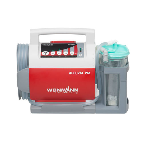 Электрический аспиратор слизи - ACCUVAC Pro - WEINMANN Emergency Medical Technology - для экстренных мер на борту / переносной