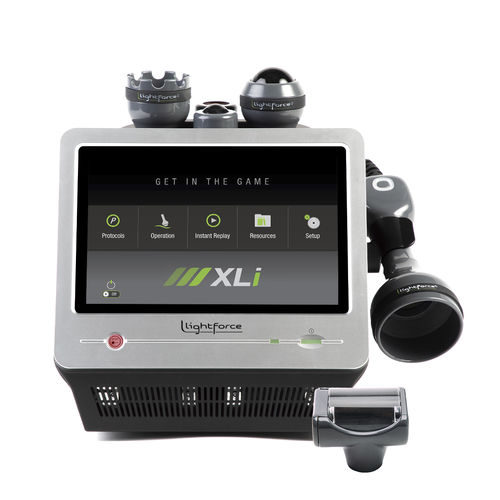 Лазер для фотостимуляции в ортопедии - LIGHTFORCE®XLI - Chattanooga International - кристаллический / настольный / класс 4