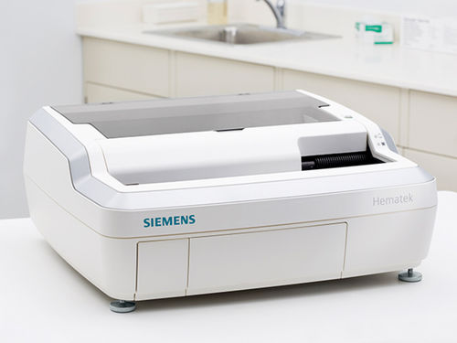 Автоматическое устройство подготовки проб - Hematek® 3000 - Siemens Healthineers - Laboratory Diagnostics - для лабораторий / для окрашивания предметных стекол / для гематологии