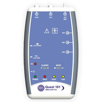 Полисомнограф 10 каналов - Quest 101 - Recorders & Medicare Systems - амбулаторный
