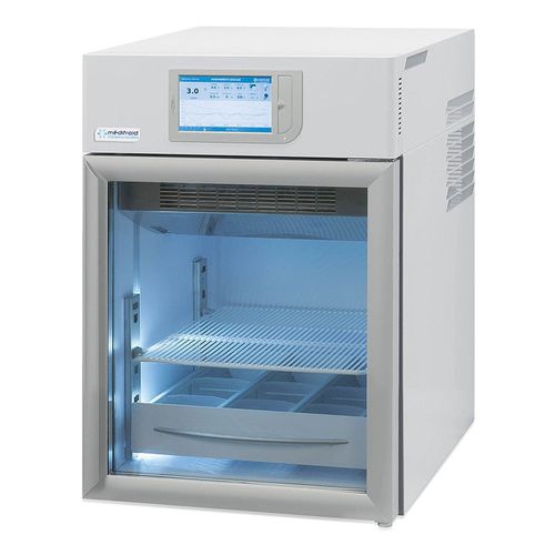 Фармацевтический холодильник - MFG100TS - MEDIFROID - в виде шкафа / 1 дверца / со стеклянной дверью