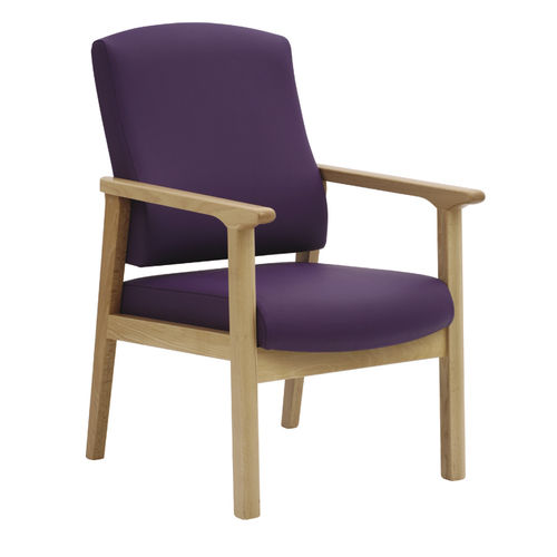 Офисный стул для залов ожидания - DALTOK6022 - Knightsbridge Furniture - для чистых помещений / с подлокотниками / эргономичный