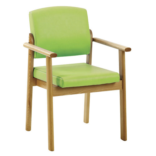 Стул для залов ожидания - HAMILK2039 - Knightsbridge Furniture - для столовой / с подлокотниками / штабелируемый
