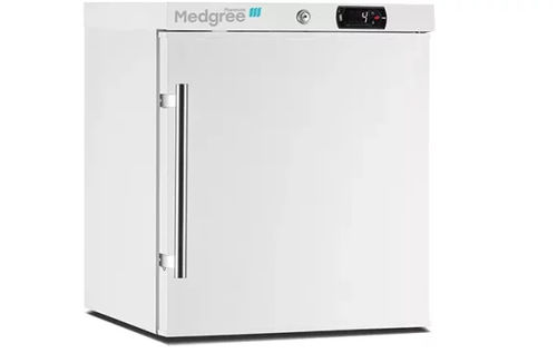 Холодильник для лаборатории - MLRE 36 S - Medgree - для аптеки / в виде шкафа / 1 дверца