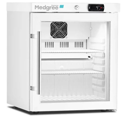 Холодильник для лаборатории - MLRE 36 G - Medgree - для аптеки / в виде шкафа / 1 дверца