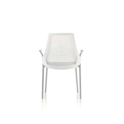 Стул для залов ожидания - Sayl Side - Herman Miller - с подлокотниками / с высокой спинкой