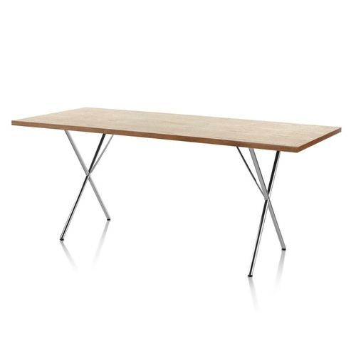 Рабочий стол - Nelson X-Leg - Herman Miller - для еды / для офиса / прямоугольный