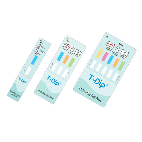 Набор для теста для определения лекарственных веществ - T-Dip® - Guangzhou Wondfo Biotech Co.,Ltd - для мочи / с радиальным потоком / методом иммунохемилюминесцентного анализа