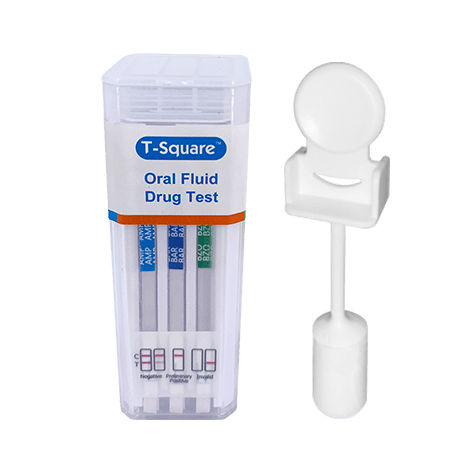 Набор для теста для определения лекарственных веществ - T-Square® - Guangzhou Wondfo Biotech Co.,Ltd - для слюны / ротовая жидкость