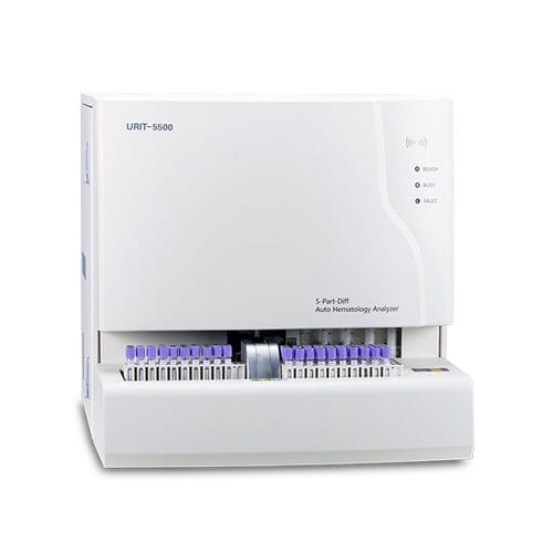 Автоматический гематологический анализатор - 5500 - Guilin Urit Electronic Group Co.,Ltd - настольный / с дифференциацией на 5 частей / проточная цитометрия