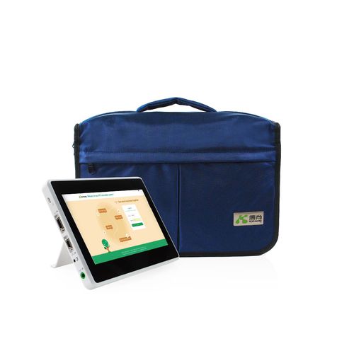 Система телемониторинга для медицинского осмотра - HES-5 - Jiangsu Konsung Medical Equipment - с монитором контроля жизненных функций / с сенсорным экраном / с пульсовым оксиметром