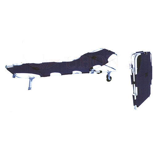 Носилки для неотложной помощи - SH-002 - Jiangsu Suhong Medical Instruments - складной / на роликах / 2 секции