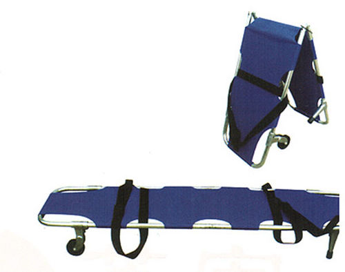 Носилки для неотложной помощи - SH-8115 - Jiangsu Suhong Medical Instruments - складной / на роликах / из алюминия