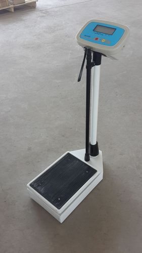 Электронное весы для взвешивания людей - SH-8106 - Jiangsu Suhong Medical Instruments - платформа / колонного типа / с дисплеем LCD