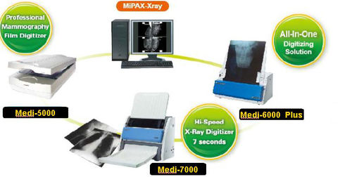 PACS для медицинских снимков - MiPAX-Xray Workstation  - Microtek International Inc