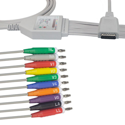 Кабель ЭКГ - K1112B - Shenzhen Medke Technology Co., Ltd