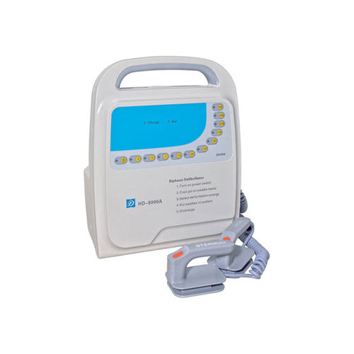Внешний дефибриллятор с ручным приводом - HD-8000A - Jiangsu Hongdu Medical Technology - двухфазный