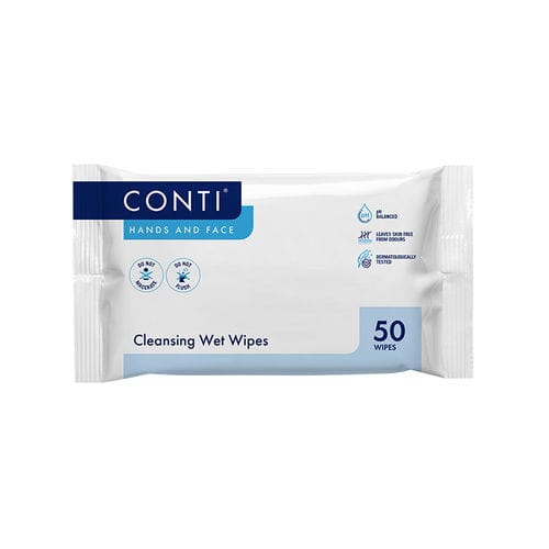 Очищающие салфетки для гигиены рук - CW050N - Vernacare - 50 штук