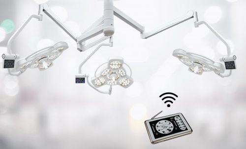 Потолочный хирургический светильник - MASTER - Etkin Medical Devices - светодиодный / 3 штатива / 96