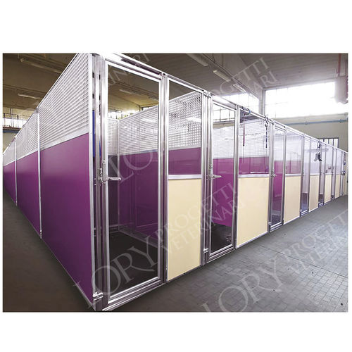 Модульная ветеринарная клетка - BOX003 series - Lory Progetti Veterinari srl - из нержавеющей стали