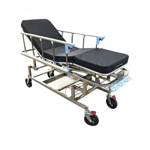 Транспортная тележка-каталка - BD111F - Rooe Medical - для неотложной помощи / ручная / с регулируемой высотой
