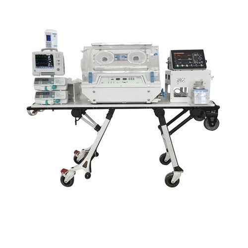 Транспортный неонатальный инкубатор - HB2000 - Rooe Medical - на роликах / электрический / с 4 операционными окнами