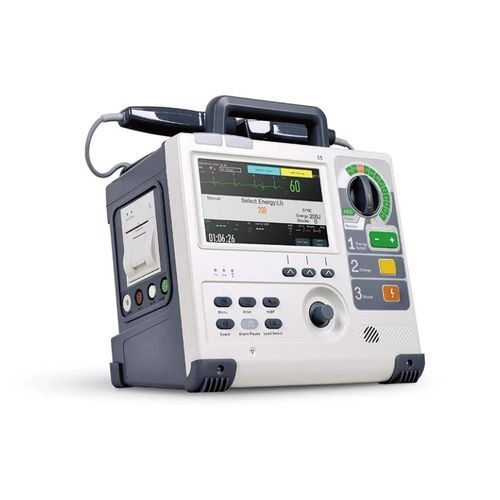 Автоматический внешний дефибриллятор - S8 - Rooe Medical - с ручным приводом / двухфазный / с монитором ЭКГ