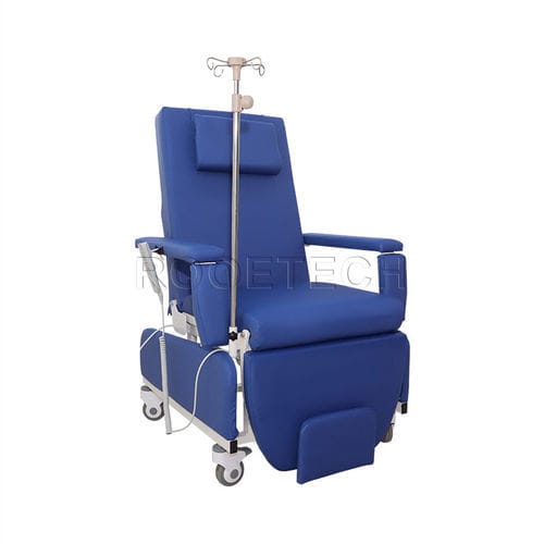 Электрическое кресло для забора крови - BXD100B - Rooe Medical - 4 секции / на роликах / Тренделенбург