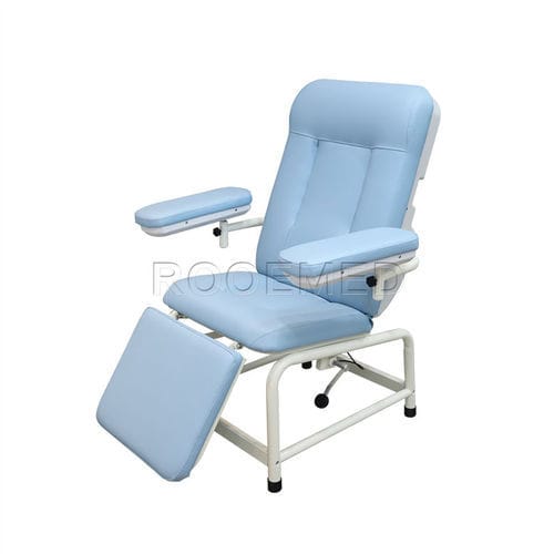 Ручное кресло для забора крови - BXS105 - Rooe Medical - 3 секции / с опорой для голеней / с фиксированной высотой