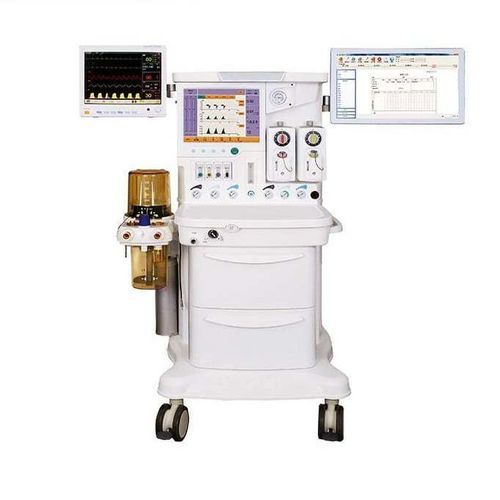 Педиатрическая установка для анестезии - AMJ-303 - Rooe Medical - на тележке / с респираторным мониторингом / с вентилятором