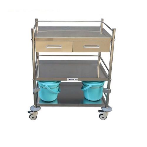 Медицинская тележка - BSS300D2 - Rooe Medical - хирургическая / для ветеринарного кабинета / для инструментов