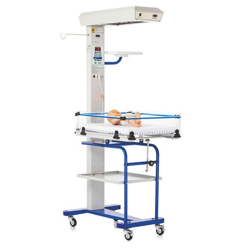 Стол неонатальной реанимации с вентилятором - 2007 S  - Neotech Medical Systems - на роликах / Тренделенбург / с Апгар-таймером