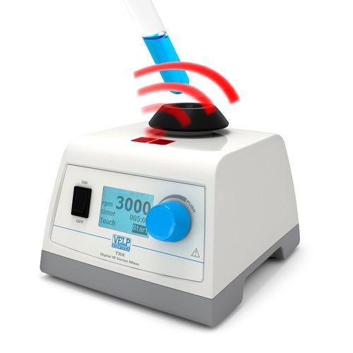 Вихревое cмеситель для лабораторий - TX4 - VELP Scientifica - цифровое / настольное / с переменной скоростью