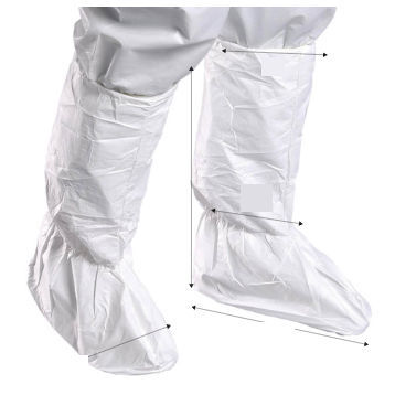 Медицинские высокие бахилы для лабораторий - Critical Cover® SafeStep® - ALPHA PROTECH