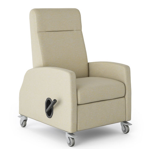 Наклонное кресло для отдыха - REMA R1017F - La-Z-Boy Contract Furniture - с ручным управлением / на роликах / с опорой для голеней