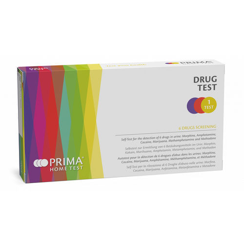 Экспресс-тест для бытового применения - 19806-1 - PRIMA Lab - для определения лекарственных веществ / для протеинов / на несколько лекарств