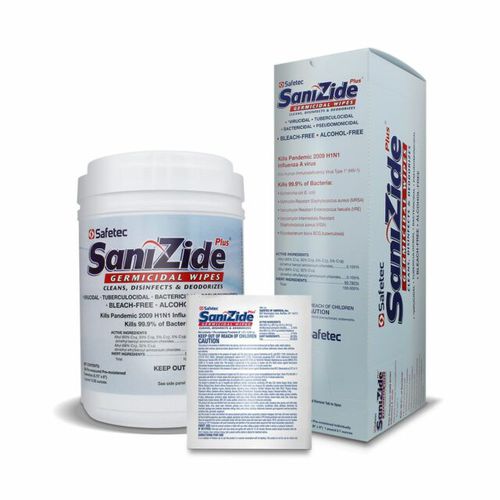 Очищающие салфетки для полов и поверхностей - SaniZide Plus® - Safetec of America