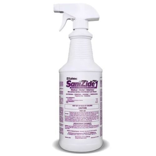 Дезинфицирующее средство для полов и поверхностей - SaniZide Pro 1® - Safetec of America - жидкость / на основе лимонной кислоты