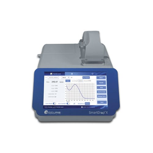 Спектрофотометр UV-vis - SmartDrop X - BENCHMARK SCIENTIFIC - ксеноновый / ПЗС / настольный