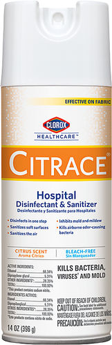 Дезинфицирующее средство для медицинской мебели - Citrace® - CLOROX HEALTHCARE - для полов и поверхностей / жидкость