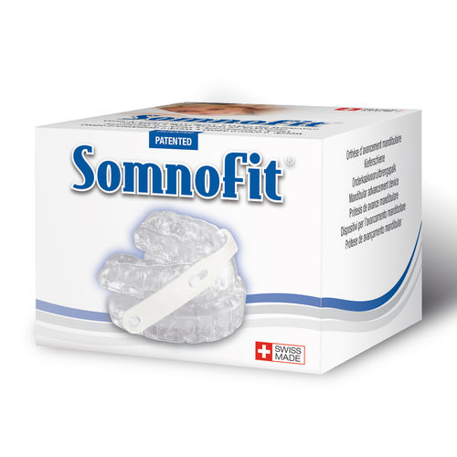 Стоматологическая капа для храпа - SomnoFit-B® - OSCIMED - прозрачная